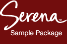 Serena Sample Packaging