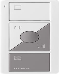 Wood Blinds Pico - White/Grey