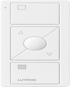 Pico® 3-Button Remote Control with Raise/Lower for Shades - White