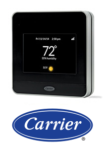 Black Carrier thermostat