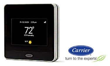 Black Carrier thermostat