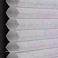 White honeycomb blinds